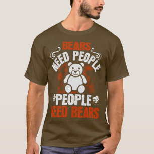 T-shirt Ours Ours Personnes Nécessité Personnes Nécessité 