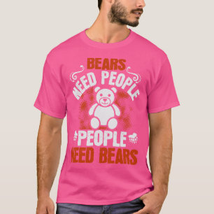 T-shirt Ours Ours Personnes Nécessité Personnes Nécessité 