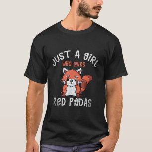 T-shirt Ours Panda Animal Bamboo Panda Roux
