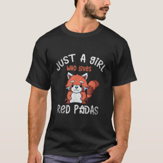 T-shirt Ours Panda Animal Bamboo Panda Roux