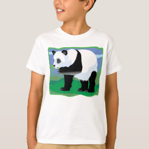 T-shirt Ours panda de jungle