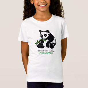 T-Shirt Ours PANDA - Espèces en voie de disparition - Chin