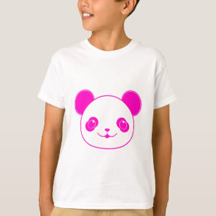 T-shirt Ours panda rose kawaii
