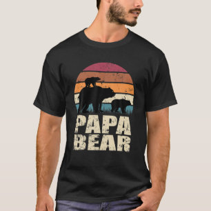 T-shirt Ours Papabear Twin Ours Nouveau-né Bébé - Famille