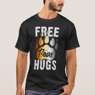 T-shirt Ours Paw Ours Communautaire Ours Drapeau Gay Ours 