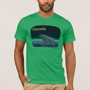 T-shirt Ours polaire à bord de glace