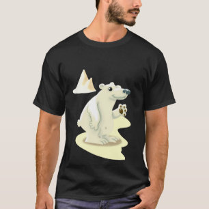T-shirt Ours polaire amusant et pingouin