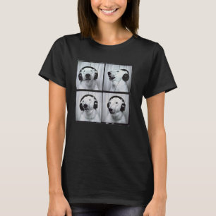 T-shirt Ours polaire arctique avec casques Autiste Autiste