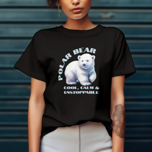 T-shirt Ours Polaire Cool Calme & Inarrêtable