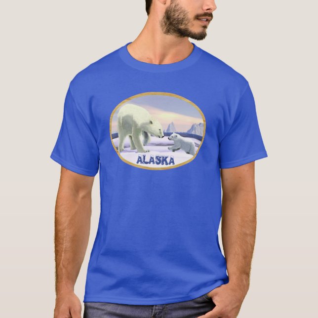 T-shirt Ours Polaire - Mama Nez Meilleur (Devant)