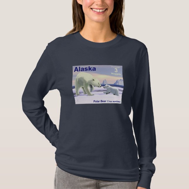 T-shirt Ours Polaire - Mama Nez Meilleur (Devant)