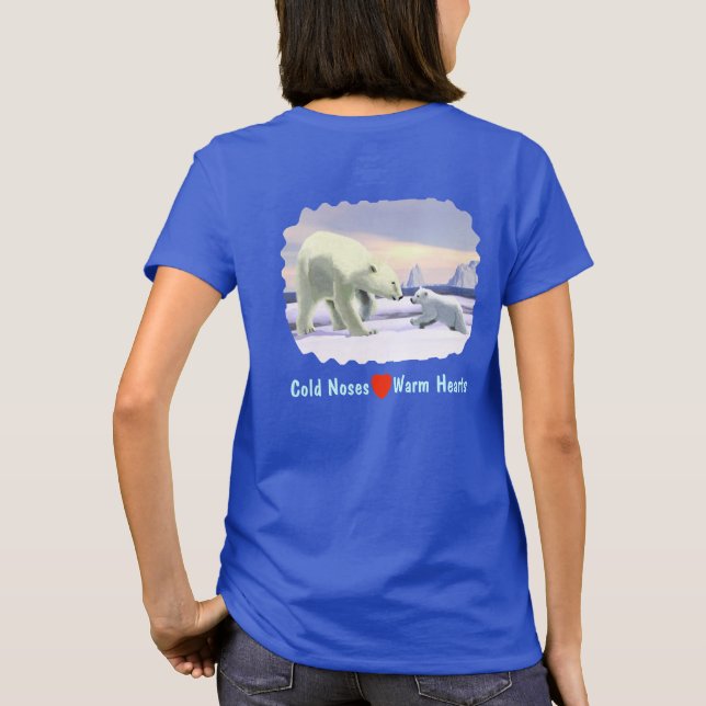T-shirt Ours Polaire - Mama Nez Meilleur (Dos)
