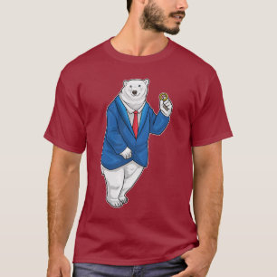 T-shirt Ours polaire Mariage anneau Mariage