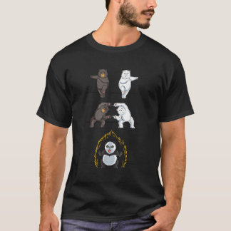 T-shirt Ours polaire Panda Panda Fusion Gif
