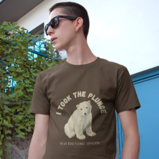 T-shirt Ours Polaire Plongé Polaire J'Ai Pris Le Plongemen