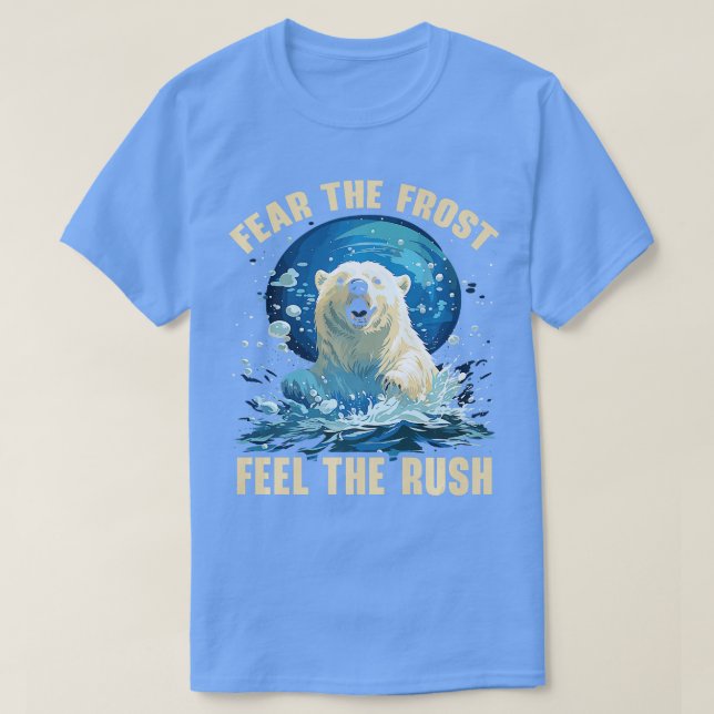 T-shirt Ours Polaire Plonger Icy Eau Polaire Plonger Premi (Design devant)