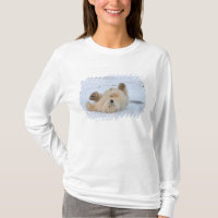 ours polaire, Ursus maritimus, ourson roulant 3