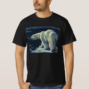 T-shirt Ours polaire vintage, Animaux de la vie marine arc