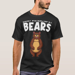 T-shirt Ours Pour Hommes Femmes Ours Grizzli Ours Animal