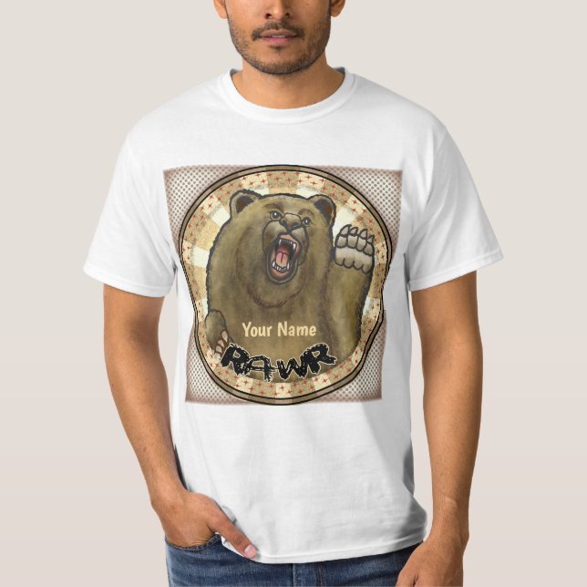 T-shirt ours Rawr (Devant)