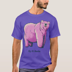T-shirt Ours rose