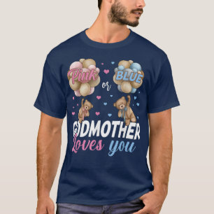 T-shirt Ours Rose Ou Bleu Godmère Vous Aime Genre Réve