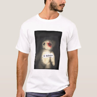 T-shirt Ours sanglant