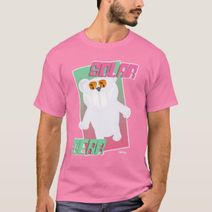 T-shirt Ours Solaire Funny Polar Beach Art Design