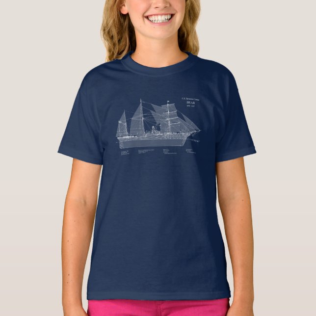 T-shirt Ours USCGRC USRC - ABD (Devant)