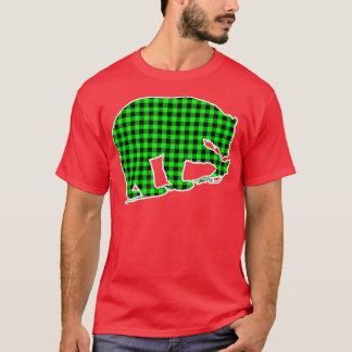 T-shirt Ours vert