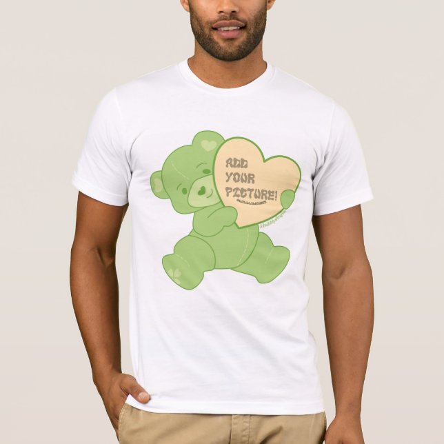 T-shirt Ours vert (Devant)