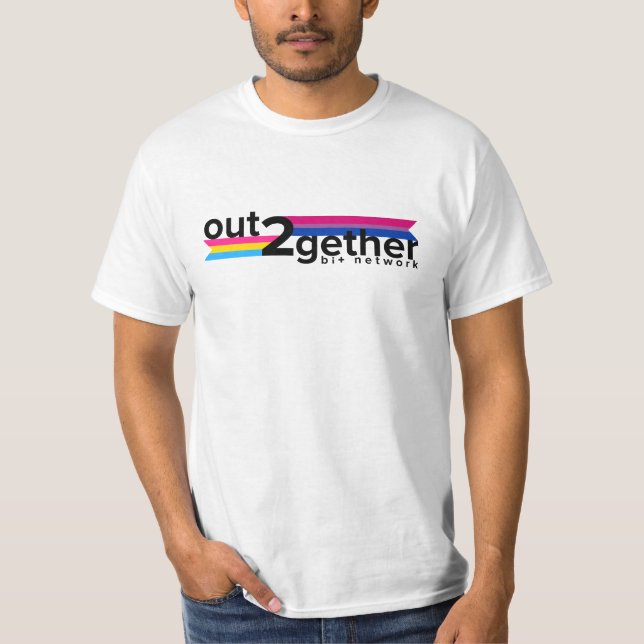 T-shirt Out2gether Bi+ Network (Devant)