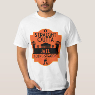 T-shirt Out Of Jail Prison Release Gift Two-Tone Coffee Mu
