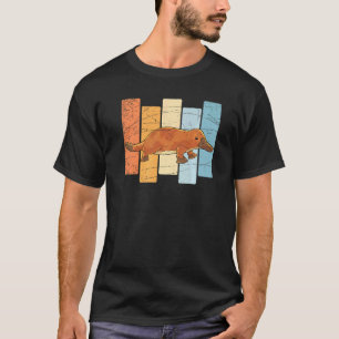 T-shirt Outback Zoo Animal Cute Platypus Retro Australie