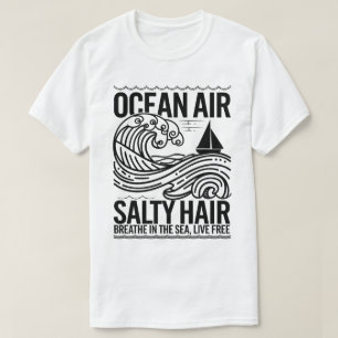 T-shirt Outdoor Adventure Camping Thérapie Art