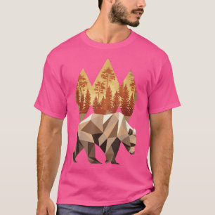 T-shirt Outdoors Forêts Arbres Automne Automne Automne Nat