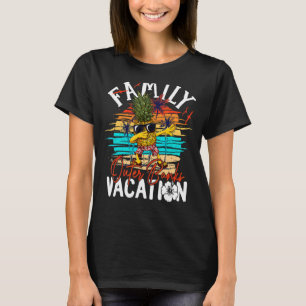 T-shirt Outer Banks Plage Ananas Correspondant Famille Été