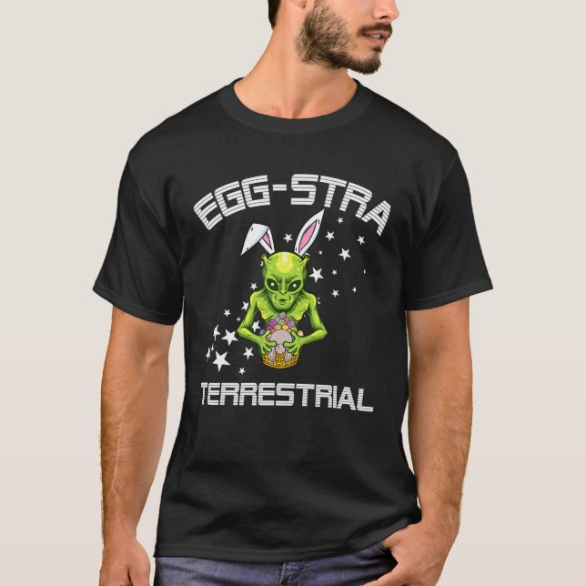 T-shirt Outer Space Eggs (Devant)