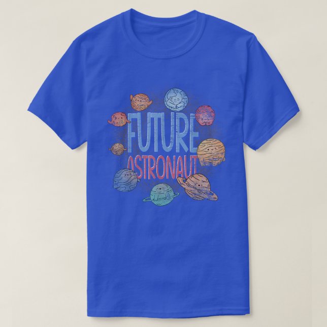 T-shirt "Outer Space Galaxy Planets Space Science Future A (Design devant)