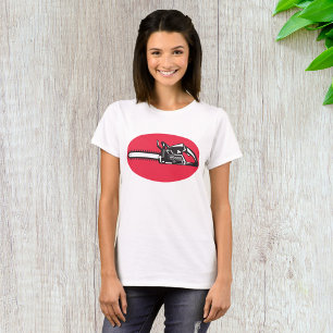 T-shirt Outil de journalisation du bûcheron de scie à chaî
