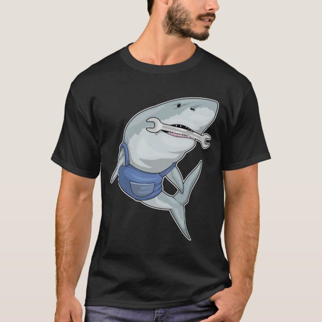 T-shirt Outil de mécanique des requins (Devant)