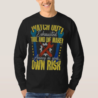 T-shirt Outil et fabricant de moules Propre outil de risqu