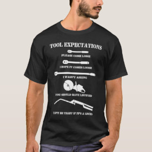 T-shirt Outils Attentes Réparation automobile Mécanique