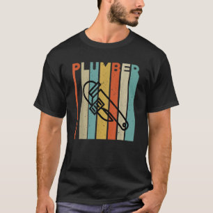 T-shirt Outils de plomberie de tuyauterie de plomberie pou