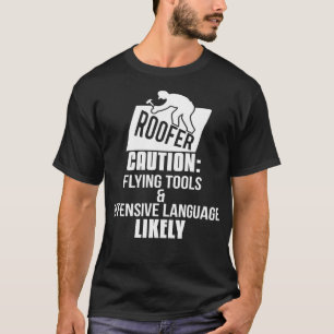 T-shirt Outils de vol de prudence et langage offensif