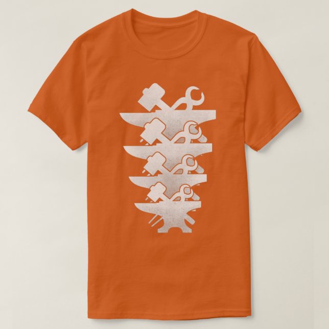 T-shirt Outils forgeron Perfect forgeron Idée cadeau T 1 (Design devant)