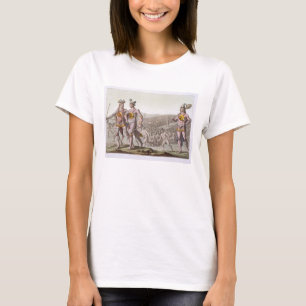 T-shirt Outina en chef, ennemi de Saturiba, marche parmi
