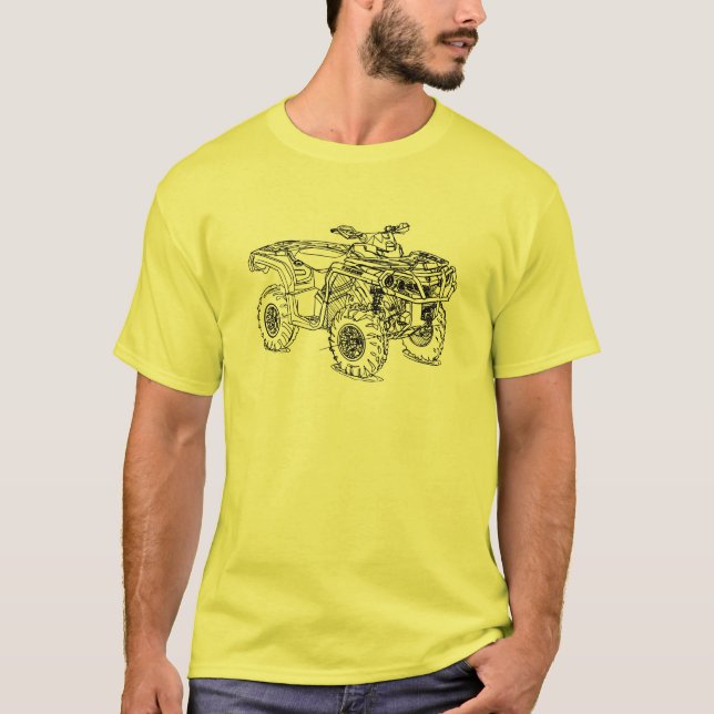 T-shirt Outlander XTP 2013 de CanAm (Devant)