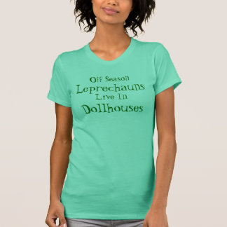 T-shirt Outre de la saison les lutins vivent dans le