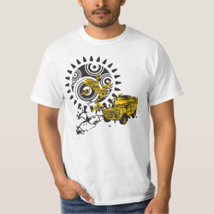 T-shirt Outre de la voiture de route